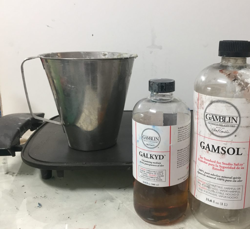 Gamblin Gamsol Odorless Mineral Spirits - 33.8oz / 1 UK